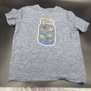 Hanna Andersson Kids Blue Graphic T-Shirt